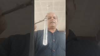cation analysis basic radical 5th group (Barium ion test)Ba+2#chemistry #practical #viral #ytshorts
