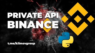 Binance API / Открытие ордеров, работа с аккаунтом в Python