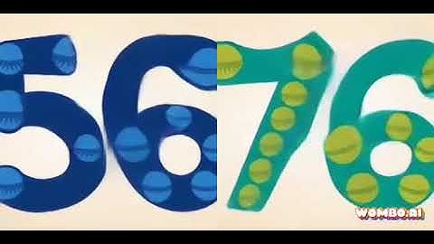 Endless Numbers 56 and 76 for CATA Letter M