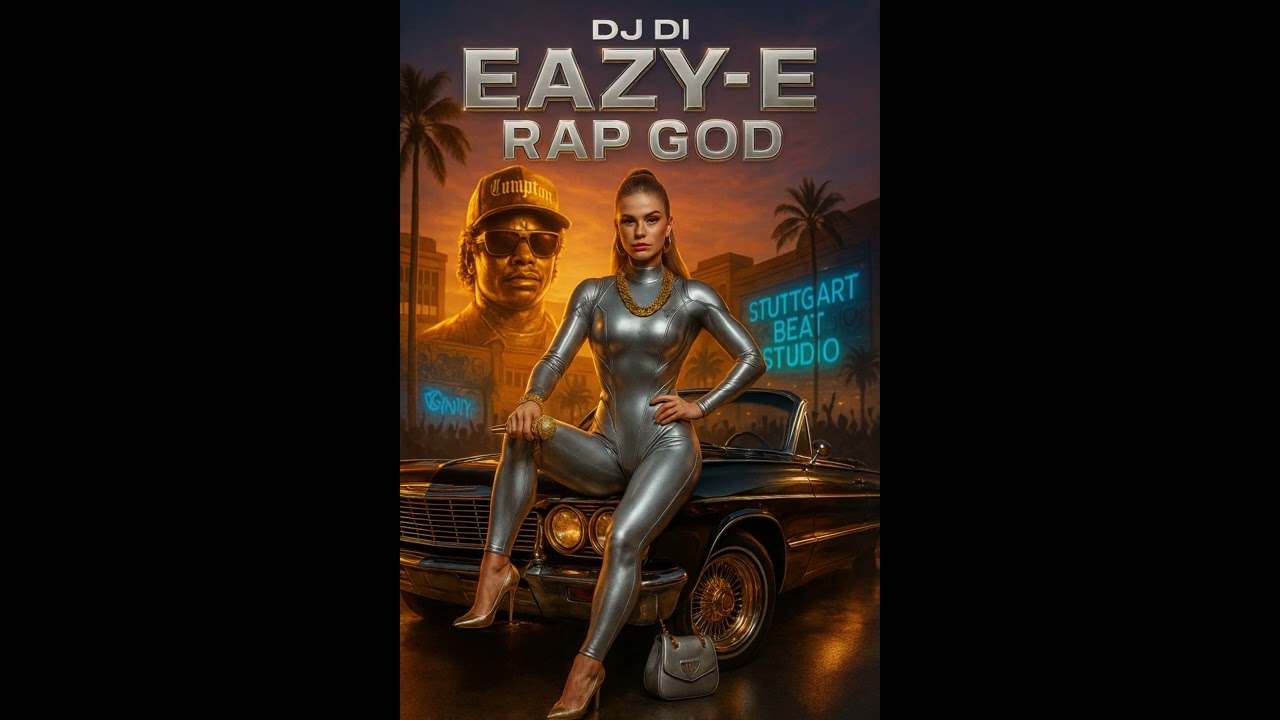 EAZY-E  RAP GOD   (Official Music Video)  @StuttgartBeatStudio
