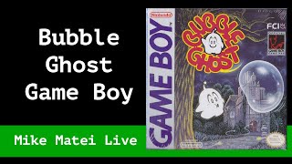 Bubble Ghost (Game Boy) Mike Matei Live screenshot 3