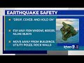 'Drop, cover and hold on': What to do in an earthquake