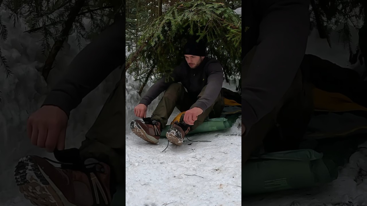 Temporary winter shelter 