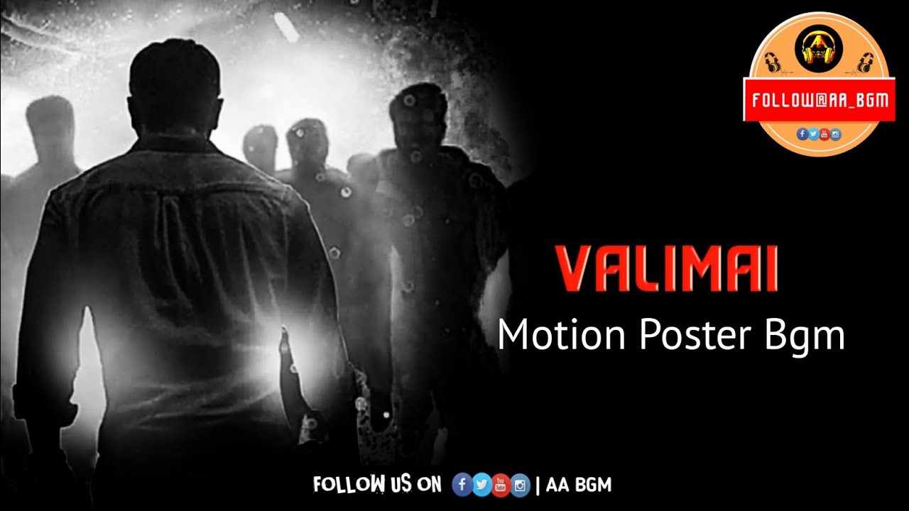 Valimai Mass Bgm | Valimai Motion Poster Bgm | Valimai Bgm | Download Link ⬇️ | AA BGM