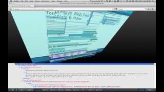 Firefox 3D Inspector screenshot 1