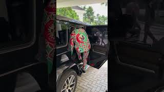 Governor Alex Otti, looking very sharp, heading to the Labour Party National Convention in Umuahia.