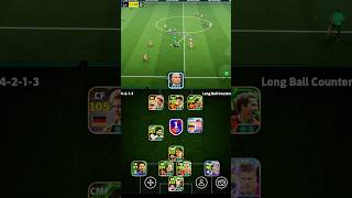 R Martinez 4213 Long Ball Counter Formation  Best Efootball 2026 Tactics shorts
