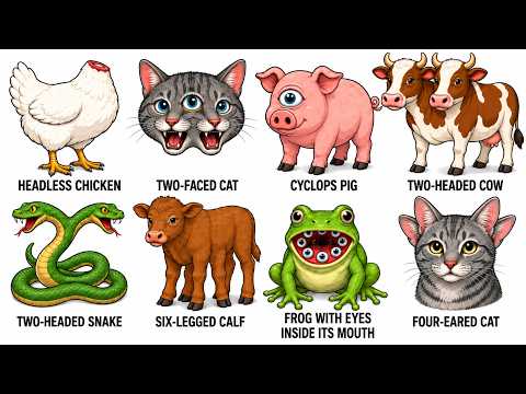 Animals Born Looking Like MUTANTS Explained