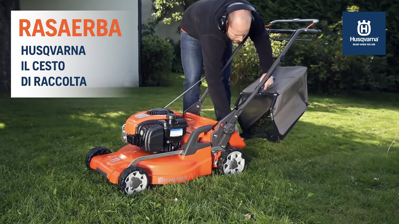 Rasaerba Husqvarna Il Cesto Raccoglitore YouTube rasaerba-husqvarna-il-cesto-raccoglitore-youtube