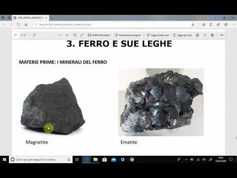 Video: Il minerale di ferro è un minerale?