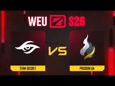 Team Secret проти Passion UA | Гра 2 | DreamLeague Season 26 - CQ - Western Europe