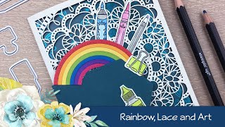 Pyjama Creativity - Laser-Cut Card and It Starts With Art Stamp Set Net Worth