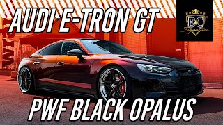Audi E Tron Gt Pwf Black Opalus Wrap Xpel Ppf Wrap