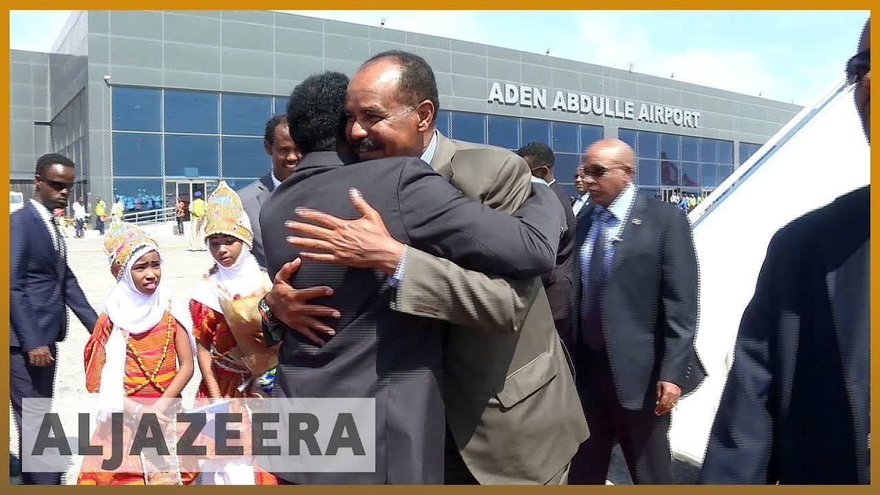 🇪🇷🇸🇴 زعيم إريتريا يسعى إلى توثيق العلاقات خلال زيارته للصومال | الجزيرة الإنجليزية