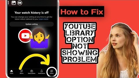 How to Fix YouTube Library Option Not Showing Problem (New update 2025)🤷‍♀️💝