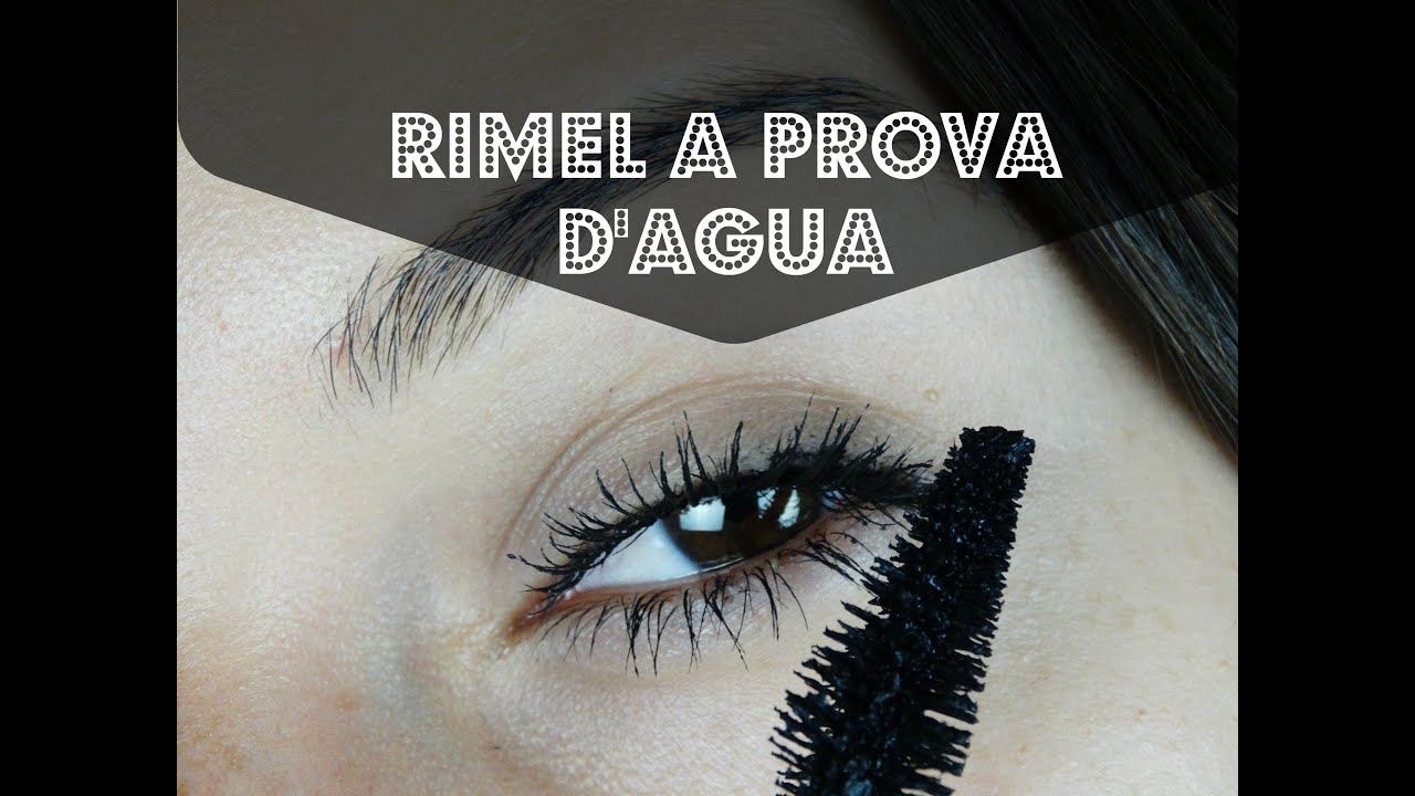 Como Tirar Rímel à Prova D'água - YouTube