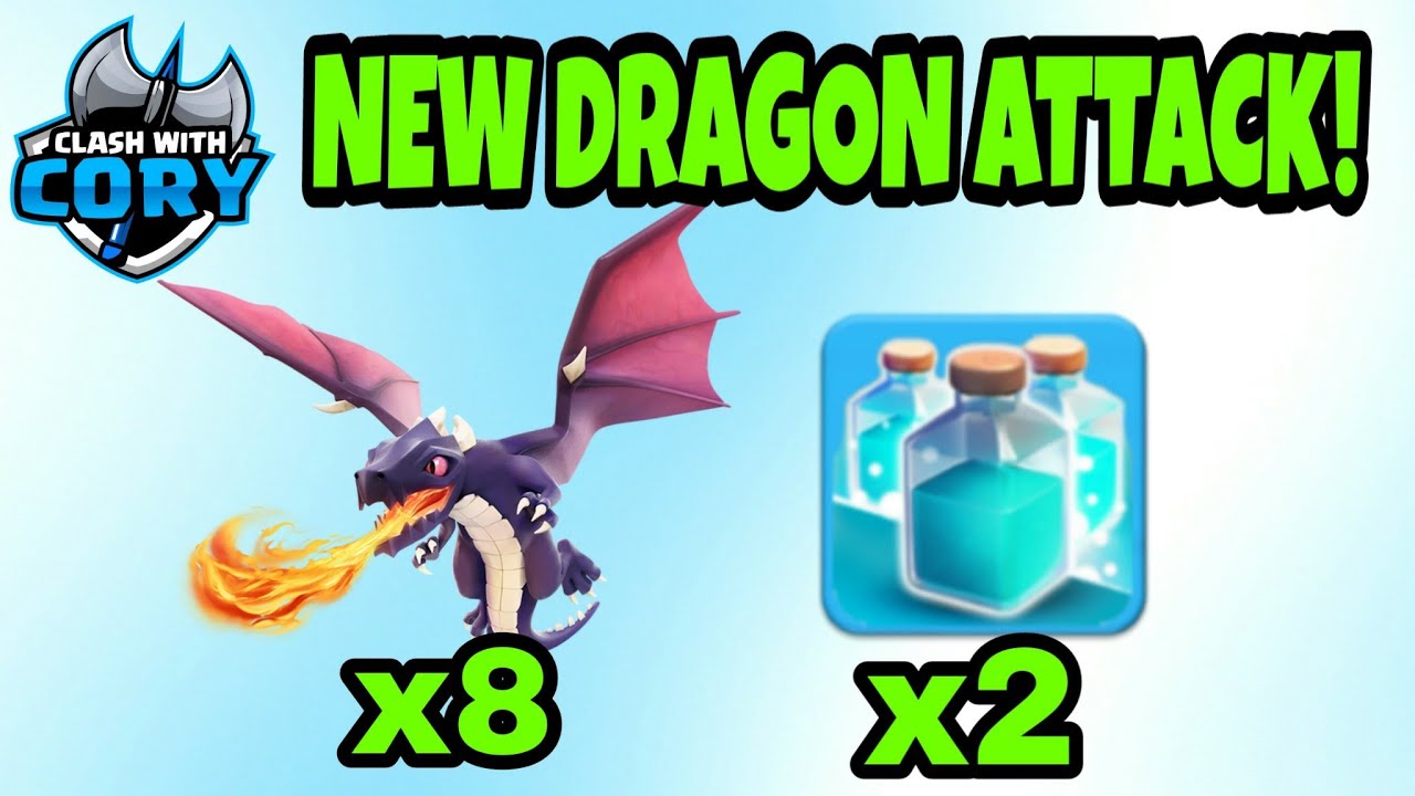 *NEW DRAGON ATTACK* Th10 Attack Strategy 2018 2019 Clash of Clans