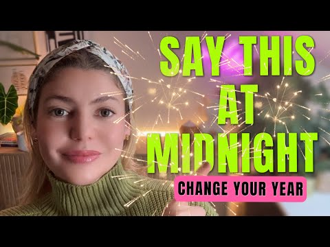 لقد لخصت عامي الجديد في جملة واحدة جرب هذا الليلة