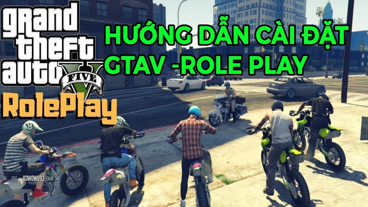 Hướng dẫn cài đặt GTA V - Role Play mod | Gasenpai | grand theft Auto V ...