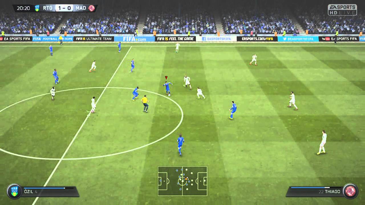 FIFA 15 OZIL Player Review (86) + INGAME STATS & GAMEPLAY