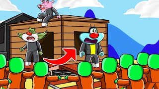 We SURVIVING IN NEW TRAIN in Dead Rails!- ft.Oggy screenshot 4