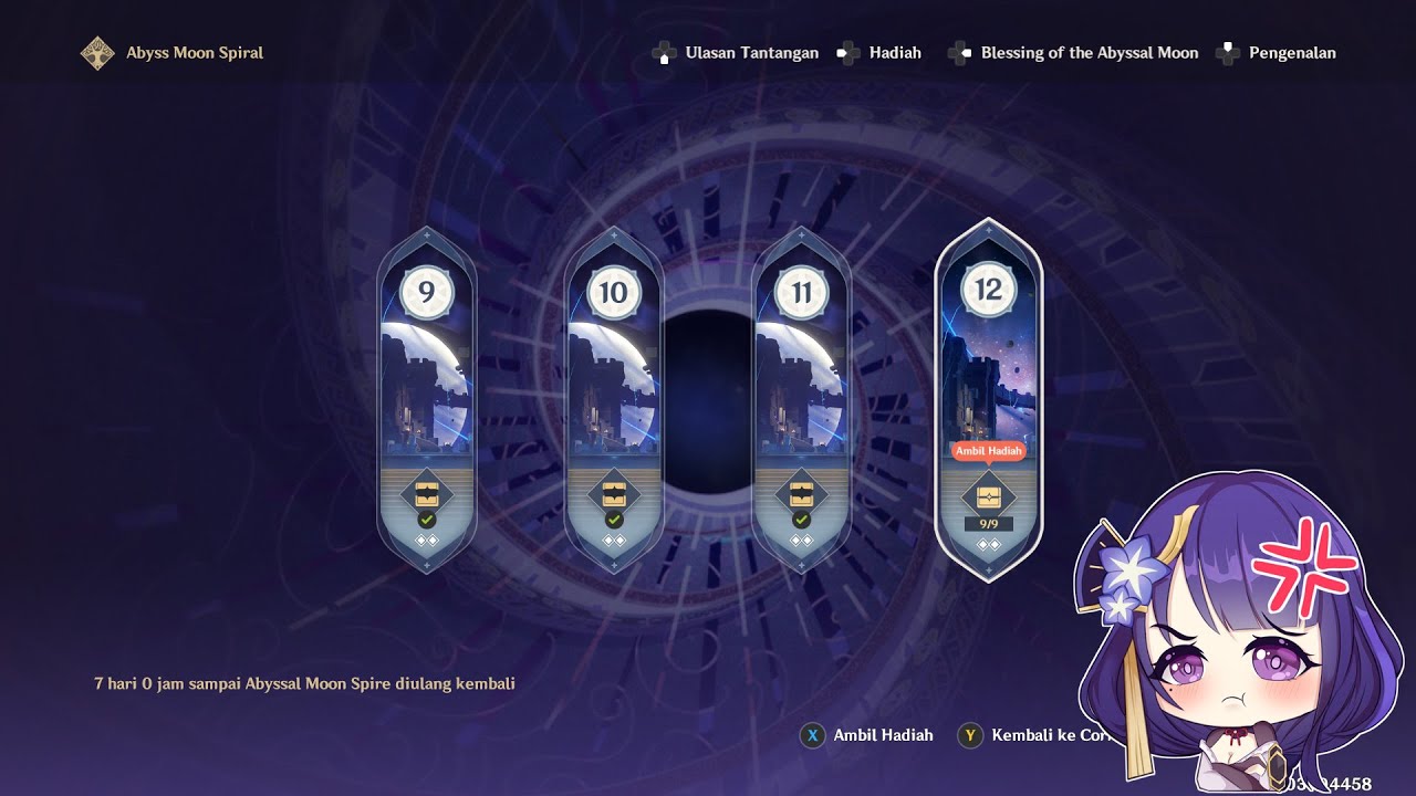 Suram Baru Kali Ini Full Star Spiral Abyss🤣🤣🤣