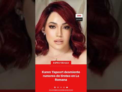 Karen Yapoort desmiente rumores sobre supuesto tiroteo que involucra a Edwin Encarnación