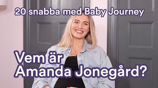 20 snabba med Amanda Jonegård