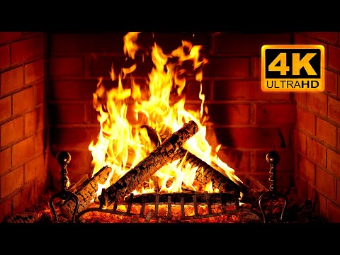 Fireplace 4K 12 HOURS Cozy Fireplace With Burning Logs And Crackling Fire Sounds Fireplace 4K 12 HOURS Cozy Fireplace With Burning Logs And Crackling Fire Sounds
