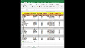 SUM,SUMIF & SUMIFS function in excel Practice! basic to advanced excel #excel #excelshortcuts