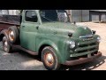 1950 DODGE B2C PICKUP TRUCK 3/4 TON ORIGINAL FOR RESTORATION