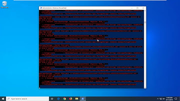 How to Fix Package Could Not Be Registered Error In Windows 10 [Tutorial]
