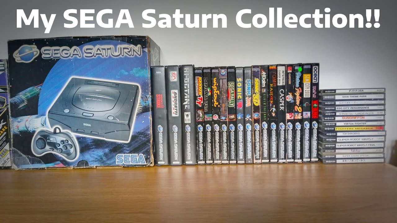 My SEGA Saturn Collection! (Console, Games and More!)