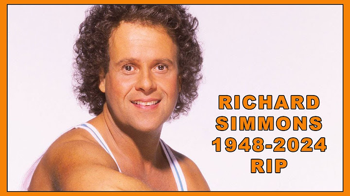 RICHARD SIMMONS dead at the age of 76 - Hollywood TV