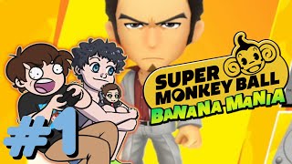 Ryan & Isu play Super Monkey Ball Banana Mania! Part 1