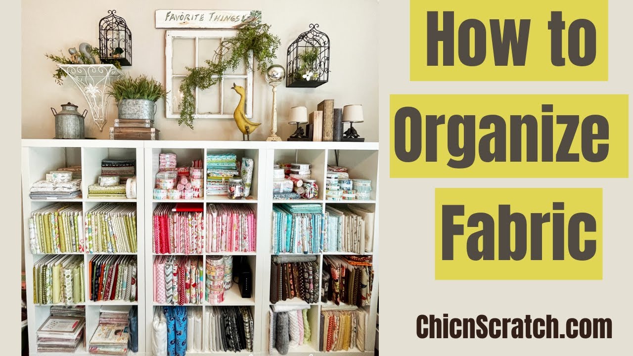 How to Organize Fabric YouTube