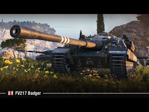 FV217 Badger вынес