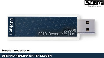 Miniature USB RFID Reader/Writer by Lab401.com