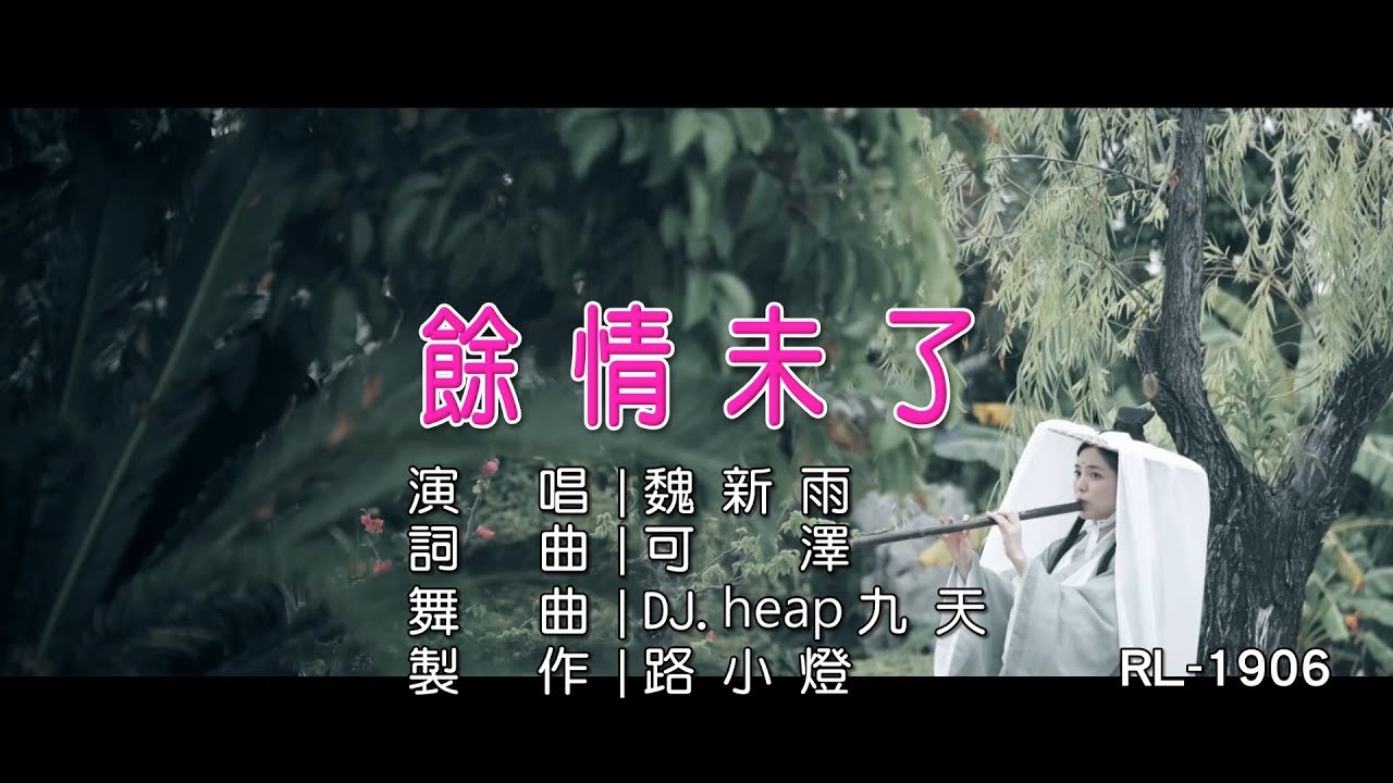 魏新雨 | 餘情未了 | (DJ版) | (1080P)KTV