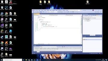 Visual Studio C# Programming Tutorial 04 For loops(includes practical use)