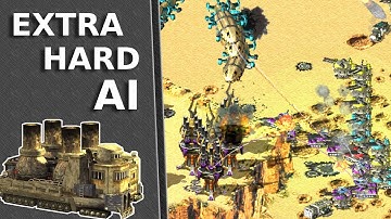 Red Alert 2 | Extra Hard AI | Yuri Alliance VS 6 Brutal Soviets