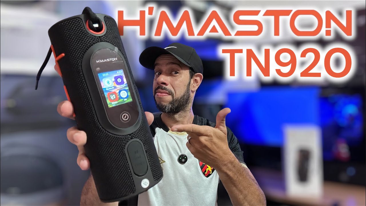 H’MASTON TN920 DISPLAY MULTIFUNCIONAL 40W RÁDIO FM IPX6 - Vale a pena ( Unboxing análise completa)
