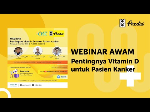 WEBINAR: Pentingnya Vitamin D untuk Pasien Kanker