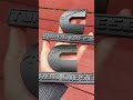 Dodge RAM 2500 3500 Accessories 2013-2018 Diesel Hood Side Emblems 3D Raised Lettering 2PC Set