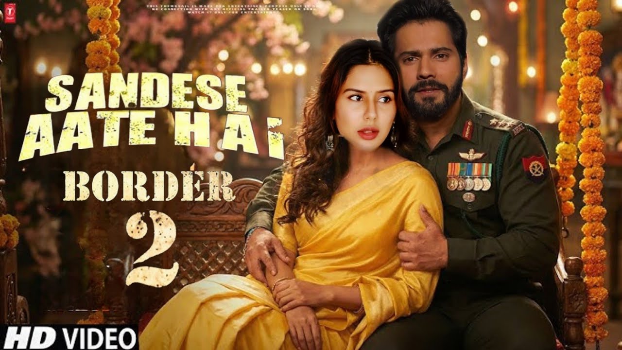  Sandese Aate Hain  | Border 2 | Arijit Singh, Sonu Nigam, Diljit | Sunny Deol, Sonam,Varun Dhawan