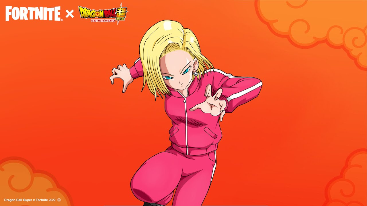 Fortnite x Dragon Ball Android 18 Skin... YouTube