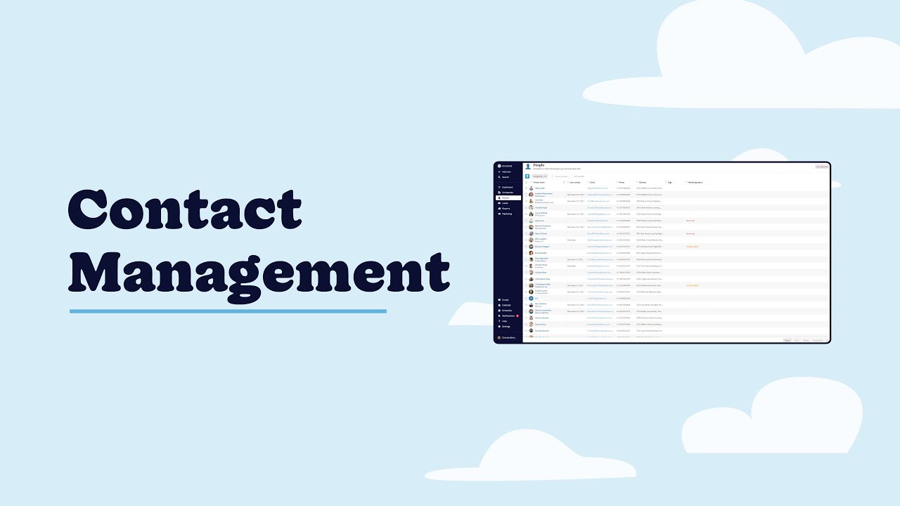 The CRM for Contact Management