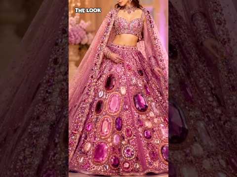 Wedding Crystal Lehenga ❤️ | Luxury Bridal Fashion 2026 #lehenga #indianfashion #barbie#bridal #fyp