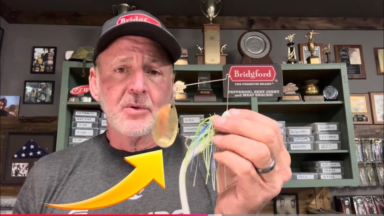 How I HAMMER The Bass On Huge Spinnerbaits In February And March