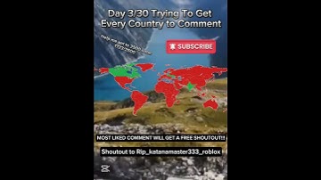 Trying to get a comment from every country  #capcut #mapping #geography #world #shorts #fyp